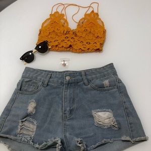 Sz S Free people Bralette Top